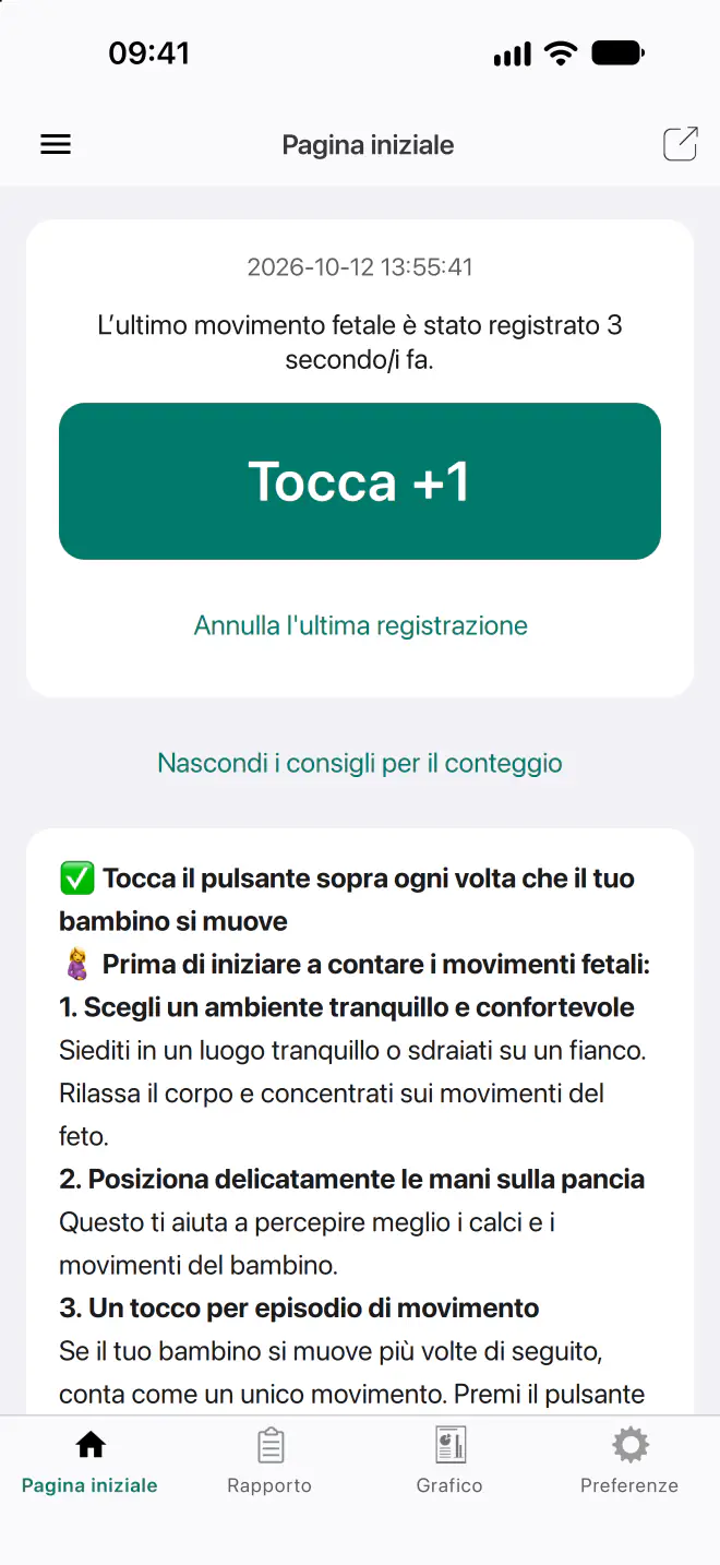 Pagina iniziale